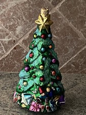 Vintage 1997 Christopher Radko Spruce Up Christmas Tree Ornament #97-152-0 ~ 7” picture