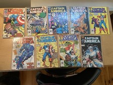 Marvel Comics Lot (9) Captain America 1986 JAN-SEPT #313-321 picture