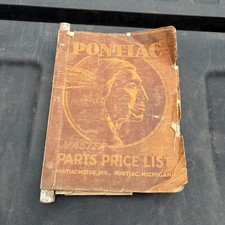 1948 Pontiac Master Parts Price List / Manual / Catalog picture