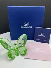 Swarovski Crystal Peridot Green Brilliant Butterfly 855773 picture