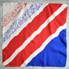 RARE Vintage Edward H. White II Memorial Fund 100% Silk Scarf picture