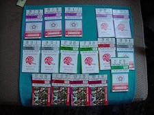 Rare 16 Vintage Nebraska Cornhusker Football Ticket Stubs 1974 1975 1976 Huskers picture