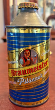 BEAUTIFUL Burgermeister Pilsner Cone Top W/Cap~Independent Milwaukee Brewery~Wis picture