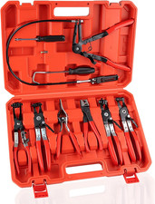 9PCS Hose Clamp Pliers, Long Reach Hose Clamp Tool Remover for Water Hose and Au picture