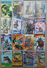 Vintage Modern Comic Book Lot 16 DC Marvel Vertigo Superman Green Lantern Rebirt picture