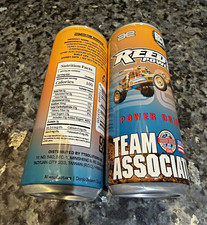 Team Associated RC10 RCW Power Drink Soda Cans Collectible, Reedy Energy Drink picture