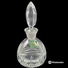 WATERFORD MARQUIS CLEAR CUT CRYSTAL PERFUME BOTTLE WITH STOPPER picture