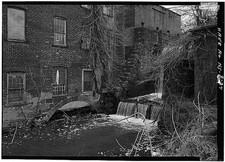Photo:Paterson NJ 1856 Essex Mill Tailrace Great Falls S.U.M. Power Canal picture