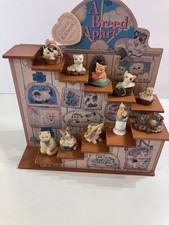 Vintage 1997 Enesco Calico Kittens A Breed Apart Display Shelf 11 Figurine Lot picture