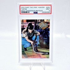2002 Crocodile Hunter Teri Irwin Taipan #DR2 PSA 9 Foil Dangerous Reptiles picture