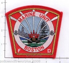 Massachusetts - Boston Marine Unit MA Fire Dept Patch picture