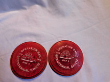Vintage Stimsonite Reflector Operation Sail Bicentennial Salute 1776-1976 July 4 picture