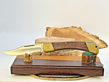 Vintage (2nd Qtr 1968) Puma 970 Plainsman Handmade Folding Knife--883.26 picture