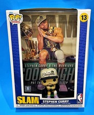 NBA SLAM Magazine  Cover Stephen Curry Funko Pop Golden State Warriors NEW picture