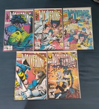 Marvel comics Wolverine 52,54,55,56,57 Lot 1992 near mint /combine shipping picture