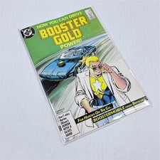 Booster Gold #11 DC Comics Dec 1986 Newsstand Edition Copper Age Comic picture