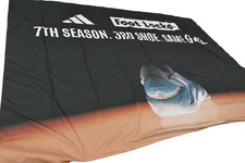Adidas Foot Locker Fabric Advertising Sign Banner 87