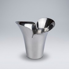 Georg Jensen Bloom Botanica Stainless Steel Vase 4.75” Helle Damkjaer Small picture