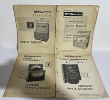 Lot of 4 Vintage Seeburg Jukebox Service Manual Catalogs SMC1 PFEA1U STD3 More picture