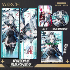 4Pc/set Hot Game Arknights: Endfield Arcane オクギ Laser Ticket Badge Photo Cards picture