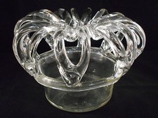 Circa 1936 Art Glass Crown Vase picture