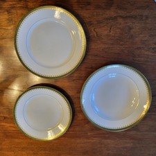 NEW Antique Jean Pouyat Limoges The Narbonne Salad, Dinner, Soup Plates 6 Of Ea picture