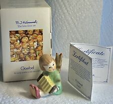 VTG Goebel West Germany Angel with Accordion 238B Figurine comes with Box 1984 picture