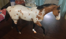Breyer BreyerFest Horse #711478 Pech Merle Buckskin Appaloosa Version John Henry picture