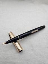 Restored 1940s Waterman Taperite Stateleigh Fountain Pen 5-Line Gold Filled Cap picture