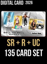 [DlGITAL CARD] TOPPS WWE SLAM BELL TO BELL SERIES 2 SR+R+UC 135 CARD SET 2026 picture