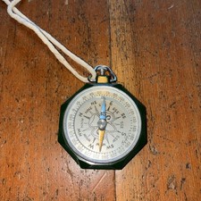 VINTAGE GIRL SCOUTS COMPASS TAYLOR MADE IN USA GS picture