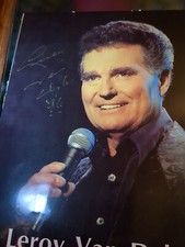 Guaranteed 8x10 original Autographed by country singing legend Leroy Van Dyke picture