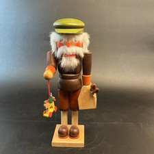 Vtg Christian Ulbricht Toy Maker Nutcracker Erzgebirge Germany 14” Wood German picture