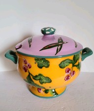 Vintage DROLL DESIGNS Bergdorf Goodman Radish Bean Soup Tureen EXCELLENT picture