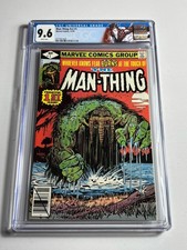 Man-Thing Vol. 2 #1 (1979, Marvel) CGC 9.6 White Pages Newsstand picture