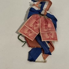 Rare Vintage 1942 WWII War Savings Stamps Ribbon picture