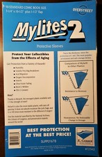 1000 E GERBER - MYLITES 2 - MYLAR COMIC BAGS #725M2 -  STANDARD COMIC SIZE picture