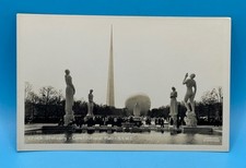 1939 NY World's Fair Trylon Perisphere Constitutional Mall Postcard picture