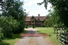 PHOTO  THURSTON END HALL A SUPERB EXAMPLE OF A 16TH CENTURY TUDOR MANOR HOUSE LI picture