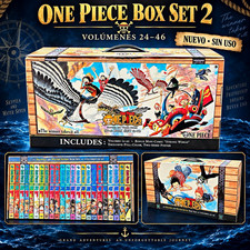 One Piece Box Set 2 Manga Volumes 24-46 Spanish Mixed Lot by Eiichiro Oda picture