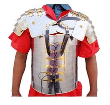 Brass Trimmed Roman Lorica Segmentata – Premium Collectible Armor picture