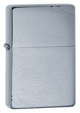 Zippo Windproof 1937 Vintage Series Brushed Chrome Lighter, # 230, New In Box picture