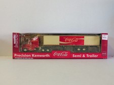 Gearbox Precision Kenworth Coca-Cola Semi  & Trailer Die Cast Metal  New  picture