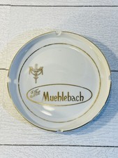 Hotel Muehlebach Vintage Large Porcelain Ashtray Kansas City Missouri 7” picture