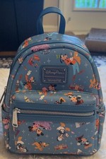 Loungefly Disney Parks Mickey and Friends All-Over Print Mini Backpack picture