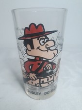 Vintage 1970s Dudley Do-Right Black Letters Pepsi Collectors Glass picture