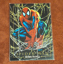 SkyBox 1992 Marvel Masterpieces Spider-Man #87 Base Set Joe Jusko picture