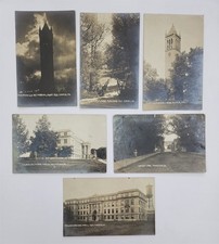 c1910 antique RPPC ames ia IOWA STATE COLLEGE CAMPANILE ENGINEERING HALL 6pc picture