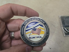 United States Desk Europol The Hague Netherlands Challenge coin Rare picture