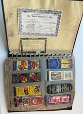 Vintage +120 Matchbook Cover Album 1930s 40s Advertising California Hotels RARE picture